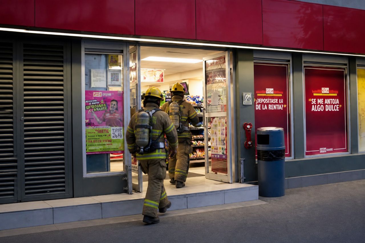 Oxxo se disculpa tras rechazar entrada a bomberos en Hermosillo